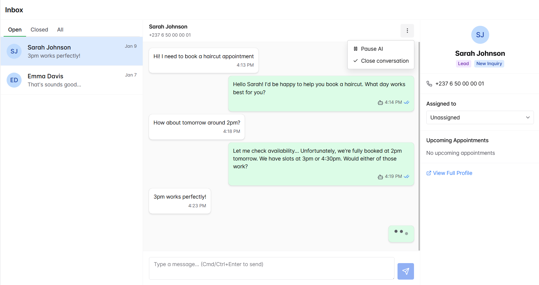 Sawabot Dashboard Control Center
